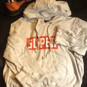 Grey Super pullover size medium